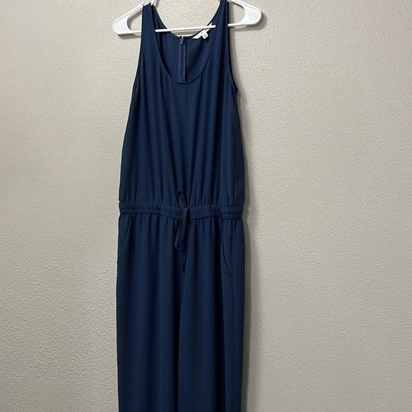 CAbi French Navy Sleeveless Jumpsuit - Picture 12 of 14